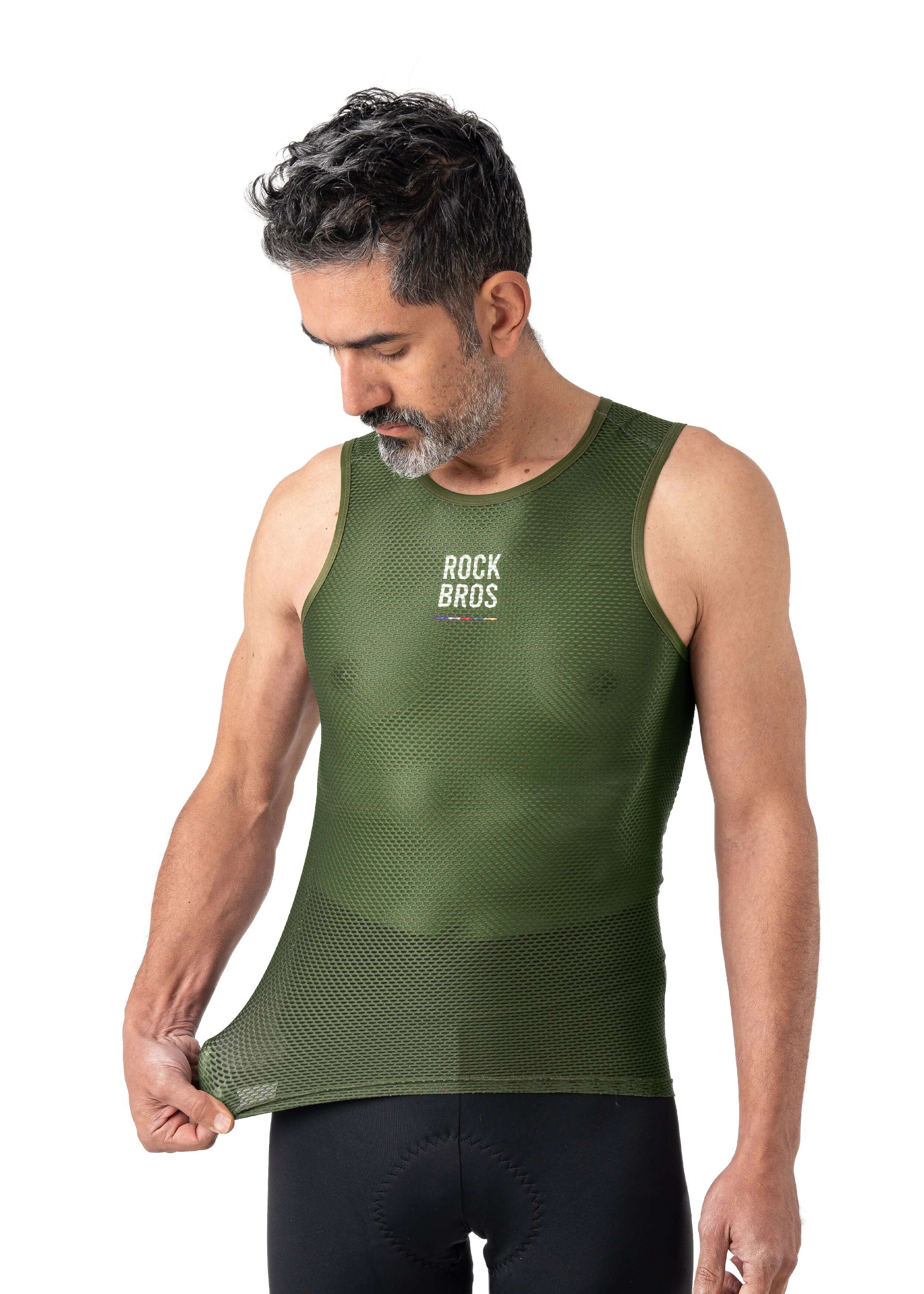 Men's ROAD TO SKY Sleeveless Cycling Base Layer - OVERLANDERS Outfitter