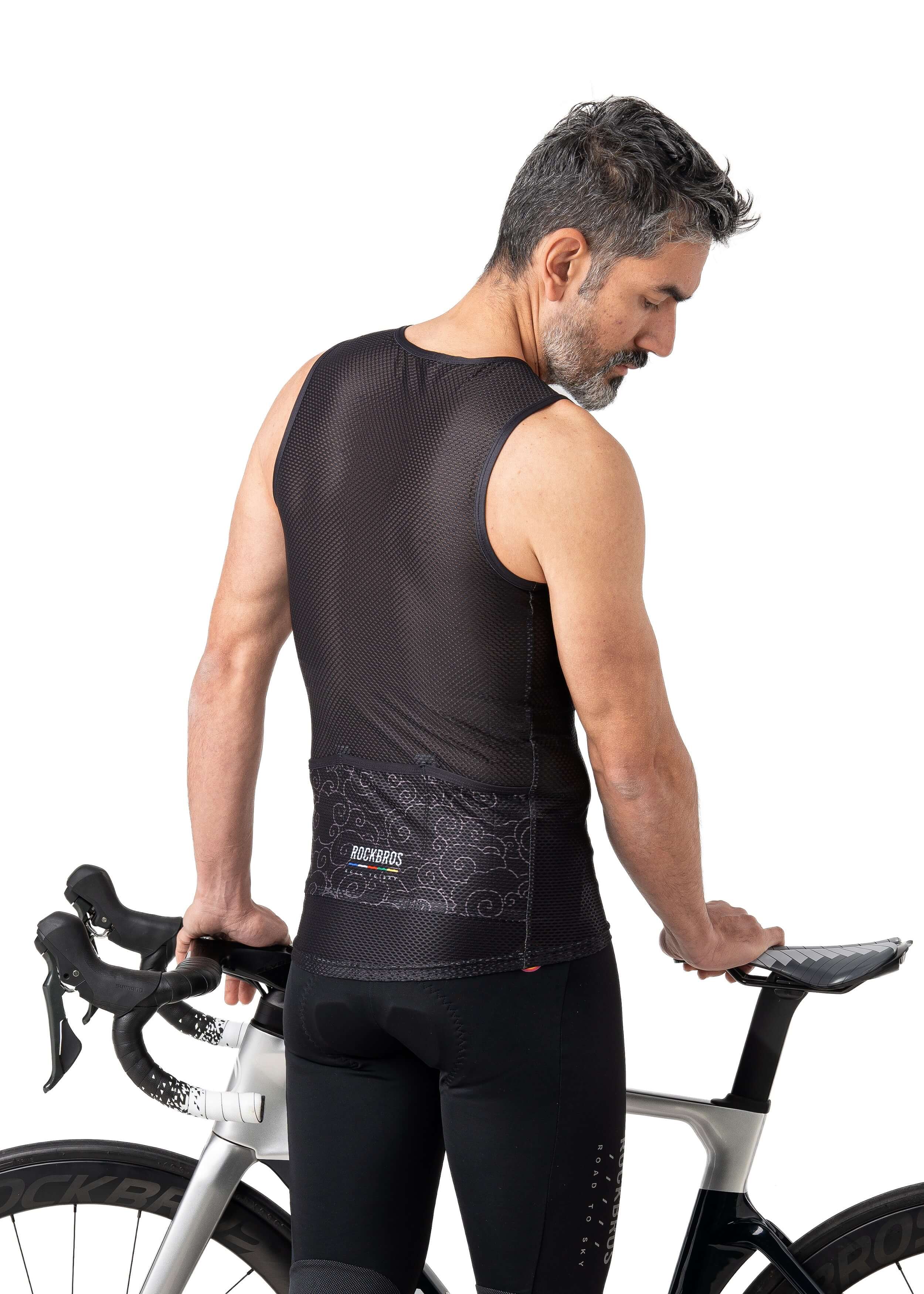 Men's ROAD TO SKY Sleeveless Cycling Base Layer - OVERLANDERS Outfitter
