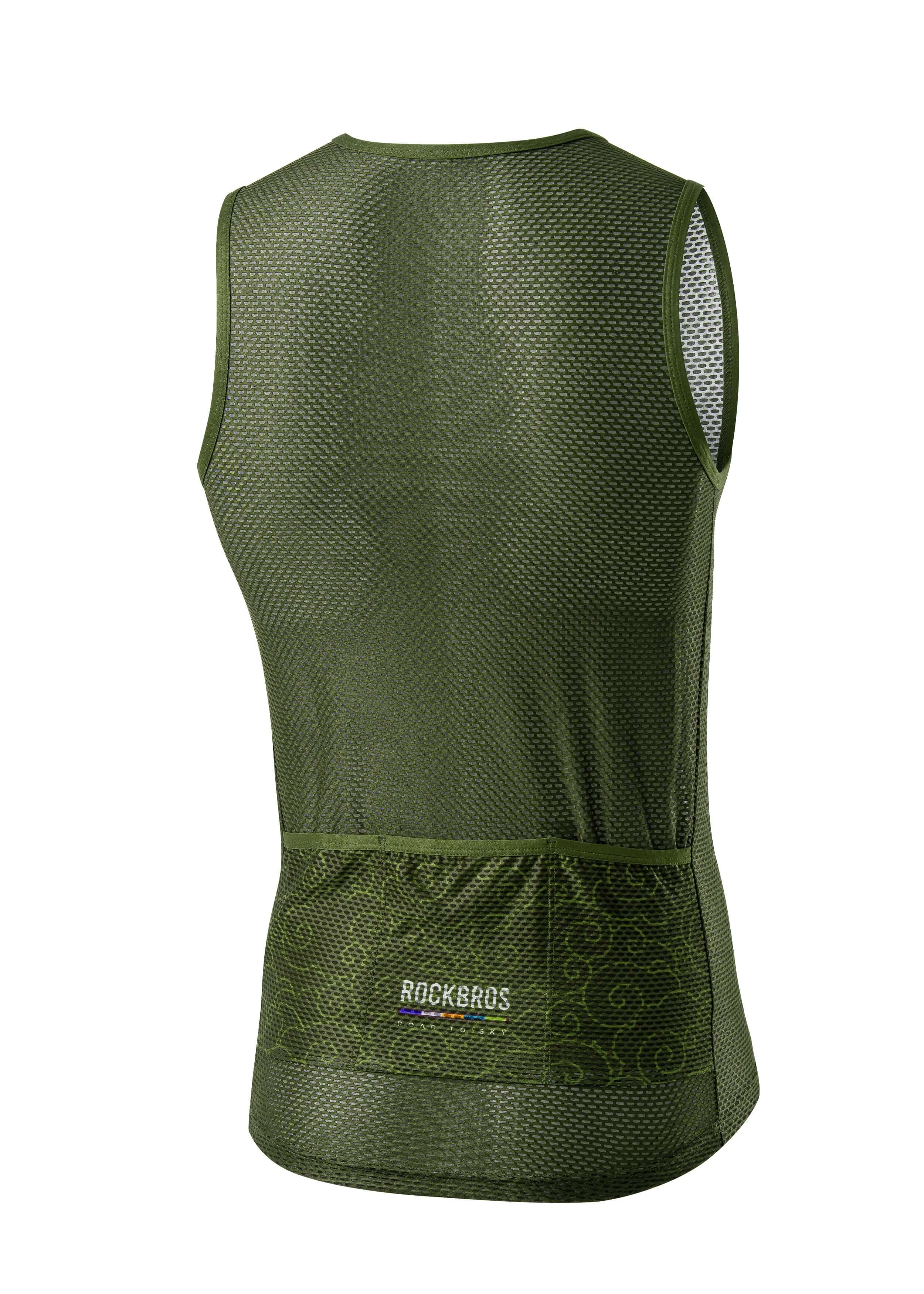 Men's ROAD TO SKY Sleeveless Cycling Base Layer - OVERLANDERS Outfitter