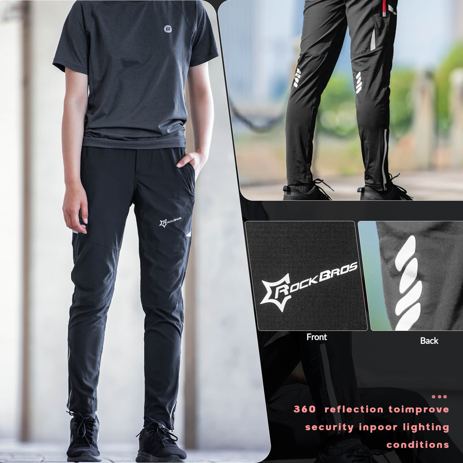 Men’s Breathable Cycling Pants High Stretch - OVERLANDERS Outfitter