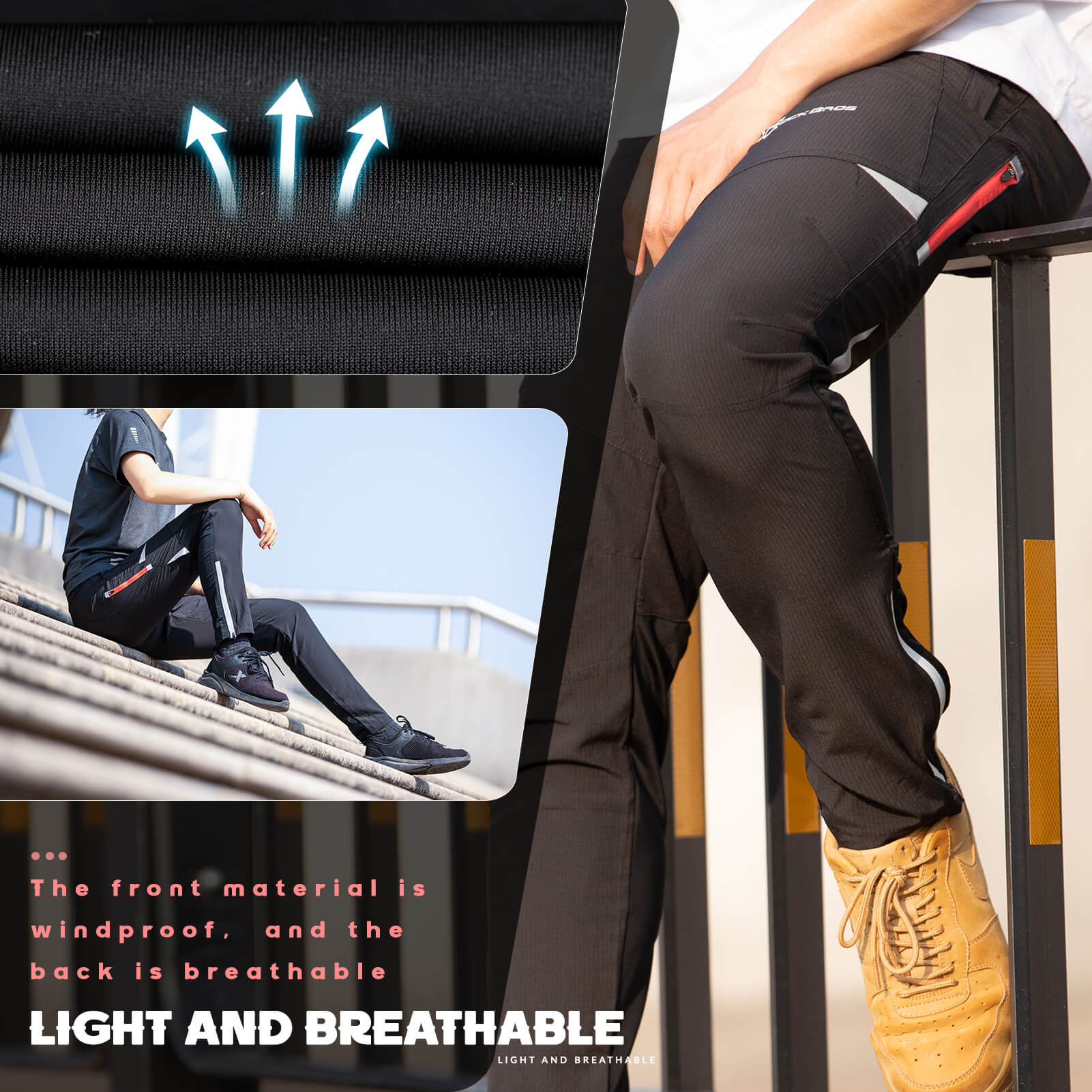 Men’s Breathable Cycling Pants High Stretch - OVERLANDERS Outfitter