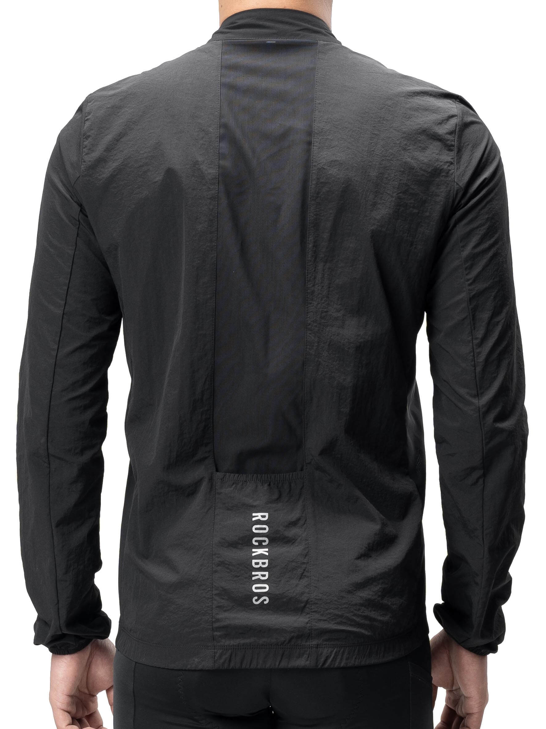 Men's Windproof Cycling Jacket Foldable Bike Windbreaker - OVERLANDERS Outfitter