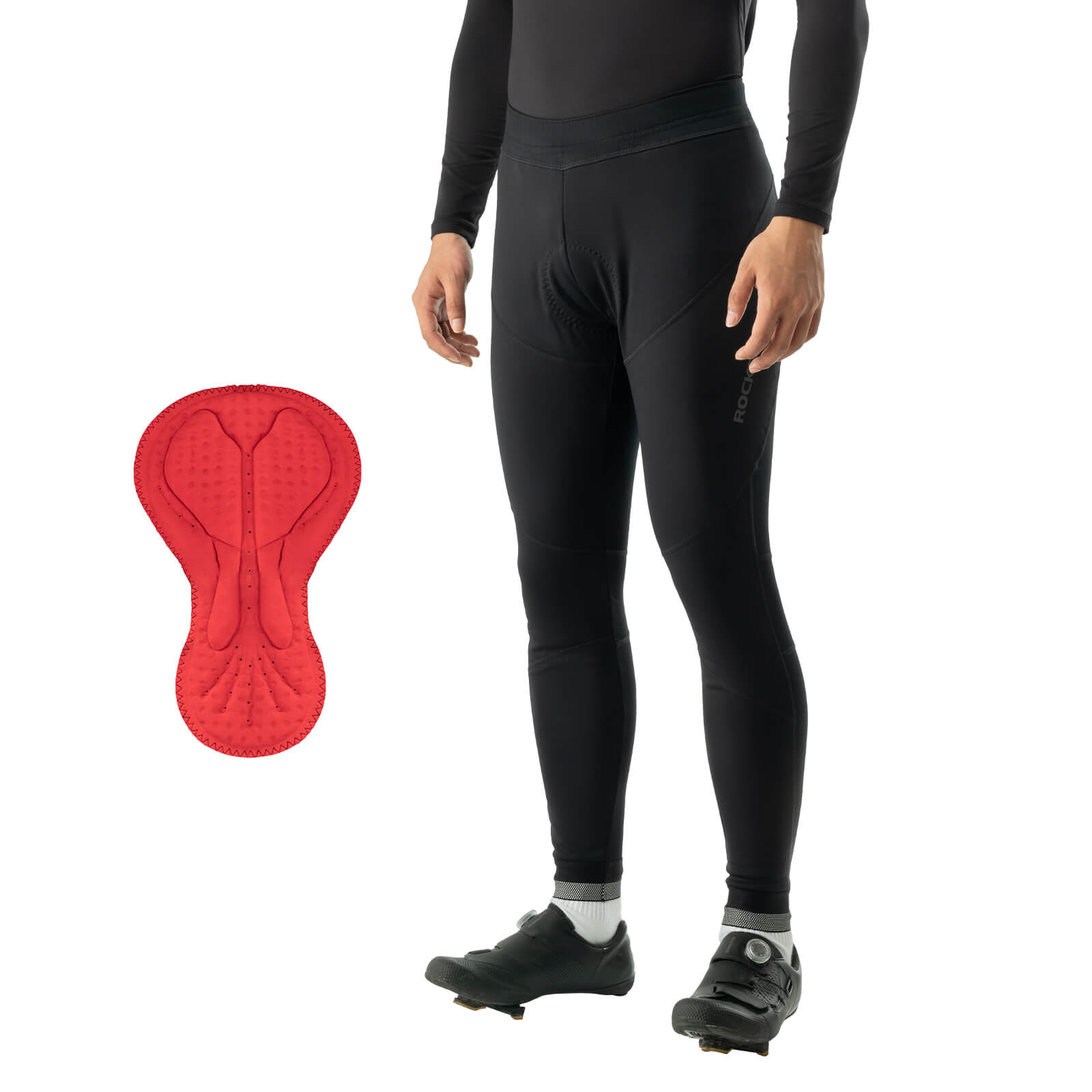 Men's Winter Cycling Tights with 4D Padded Seat - OVERLANDERS Outfitter