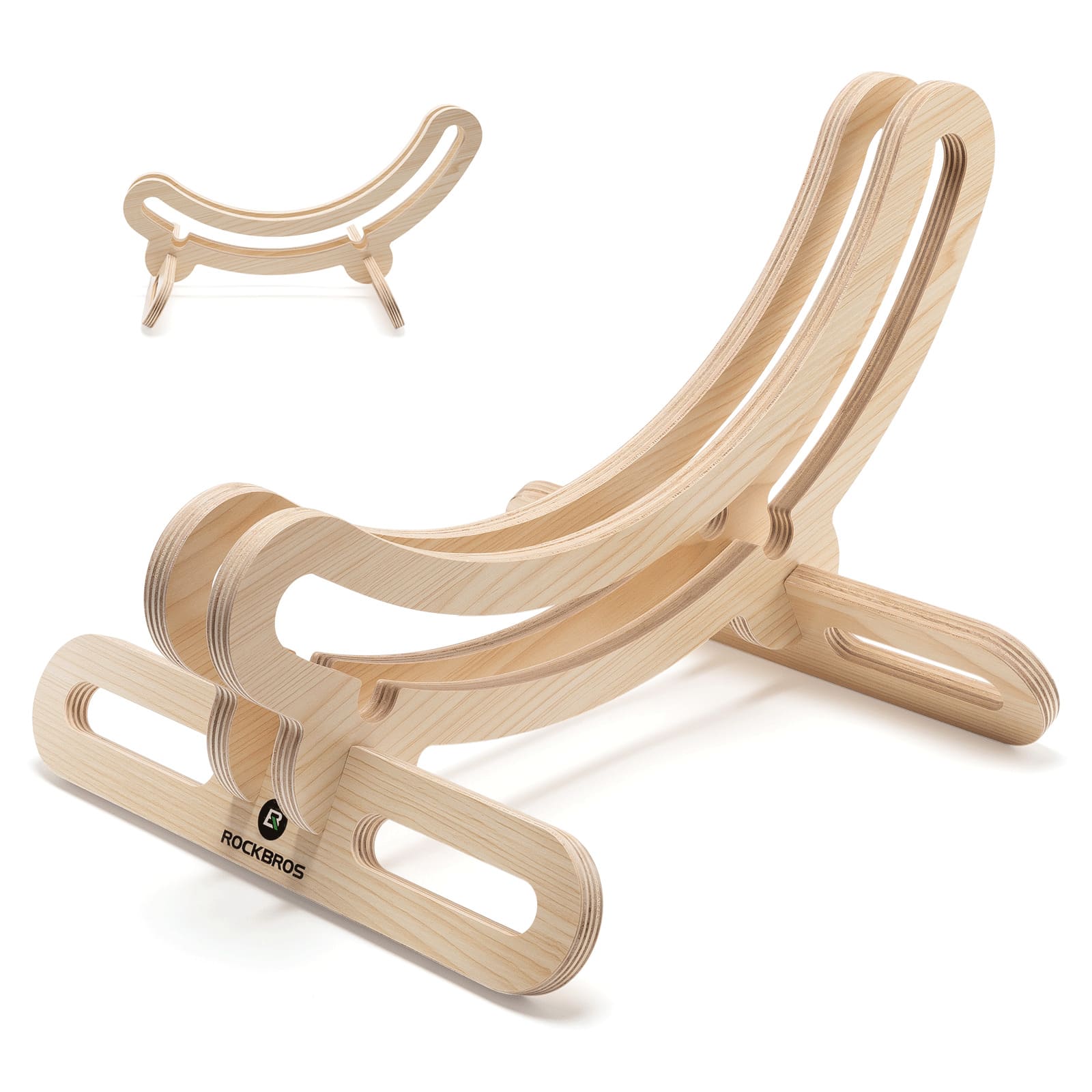 Minimalist Wooden Bike Stand - OVERLANDERS Outfitter