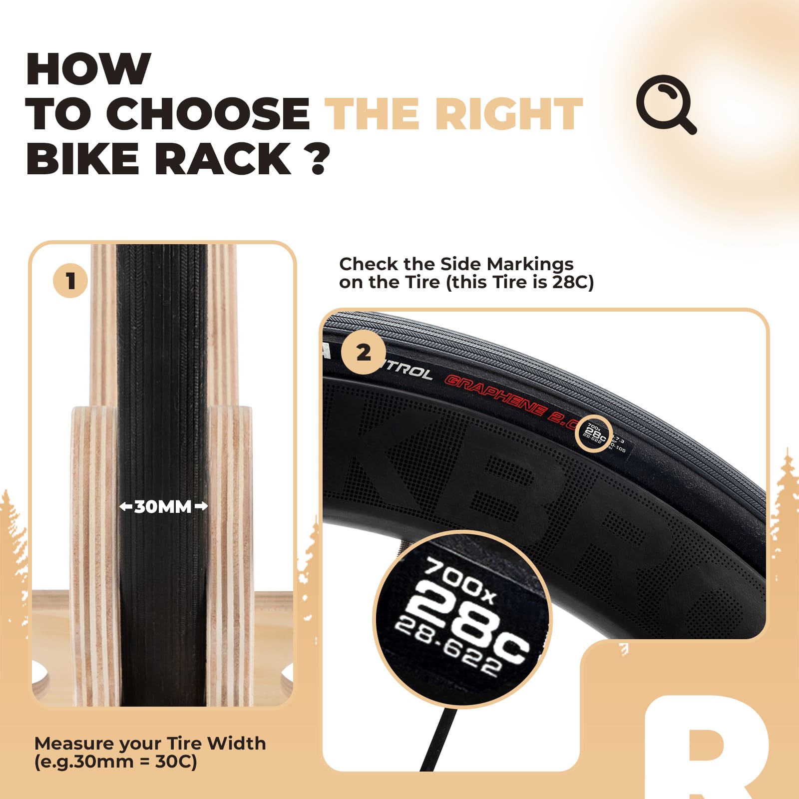 Minimalist Wooden Bike Stand - OVERLANDERS Outfitter