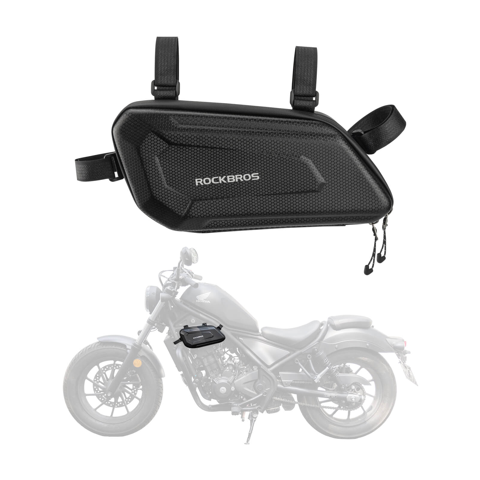 Motorcycle Triangle Side Bag - OVERLANDERS Outfitter