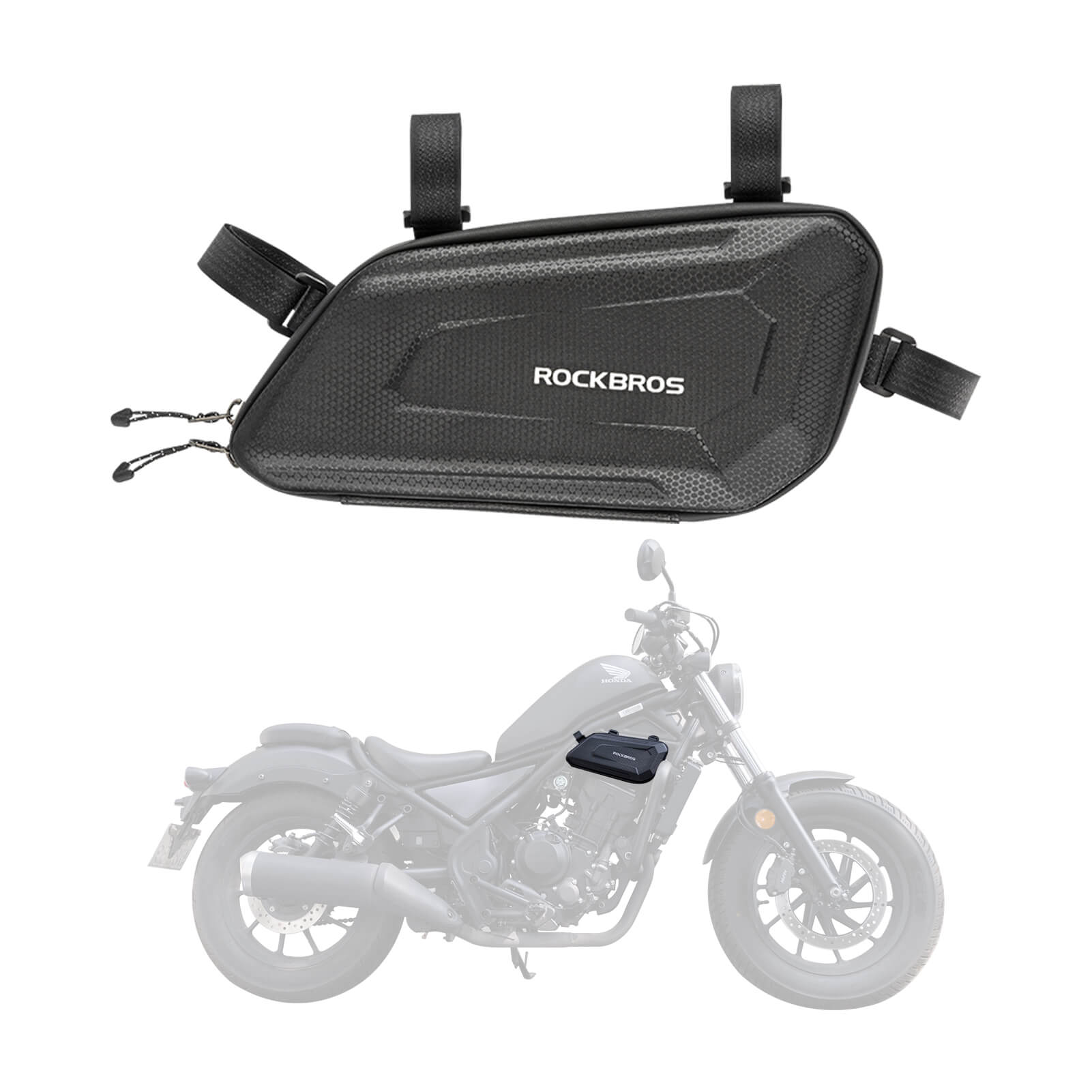 Motorcycle Triangle Side Bag - OVERLANDERS Outfitter