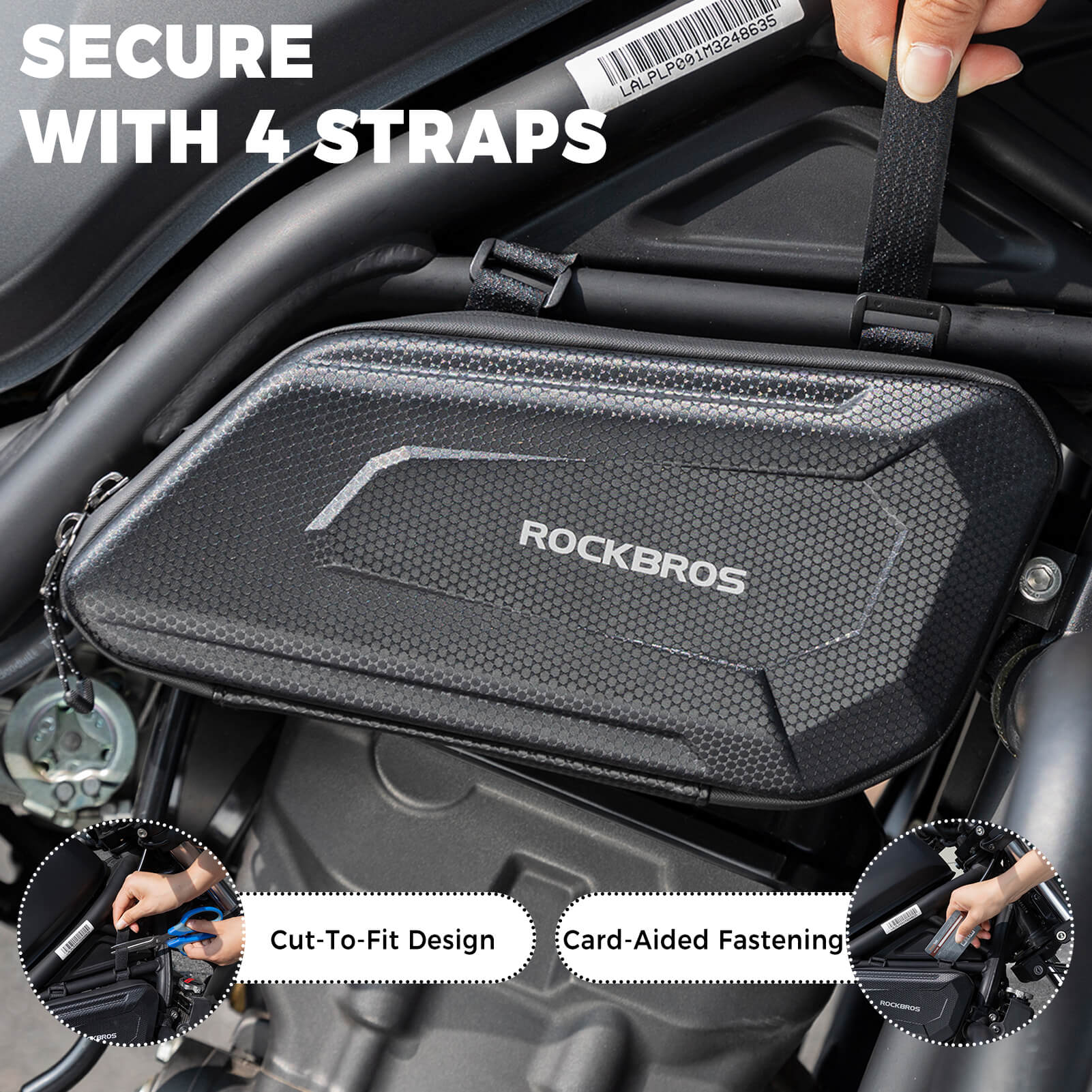 Motorcycle Triangle Side Bag - OVERLANDERS Outfitter