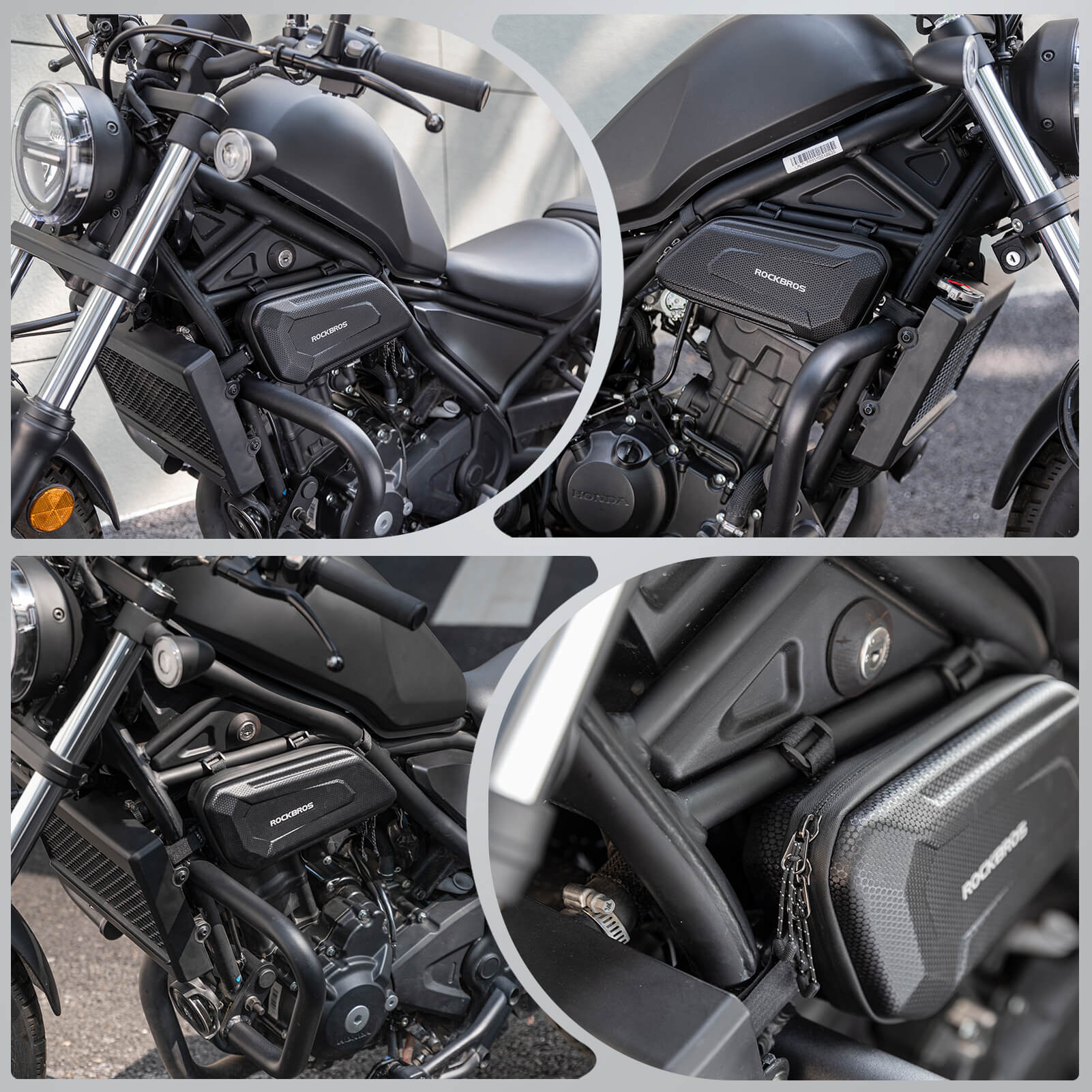 Motorcycle Triangle Side Bag - OVERLANDERS Outfitter