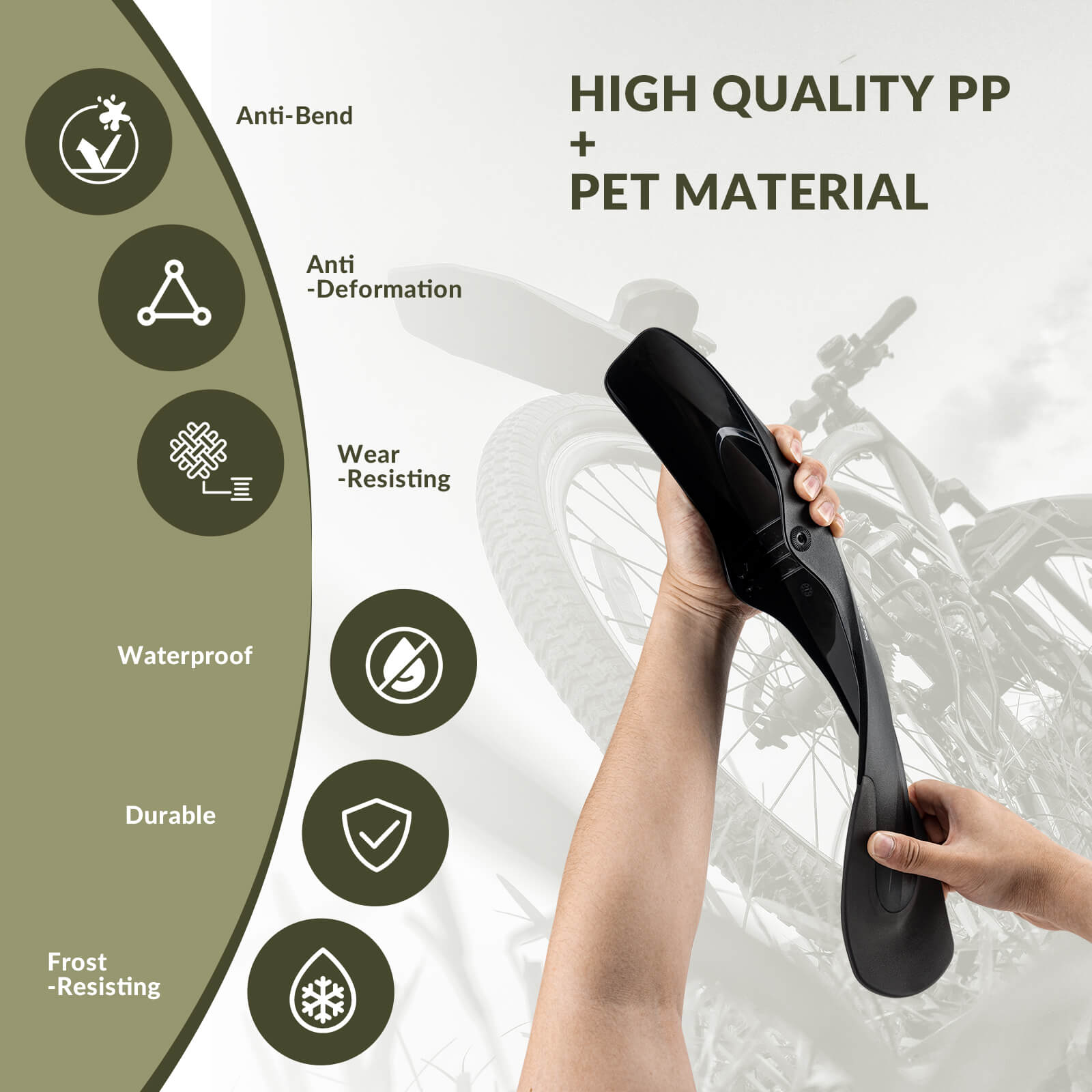 Adjustable Bike Fenders for Mountain Bikes - OVERLANDERS Outfitter