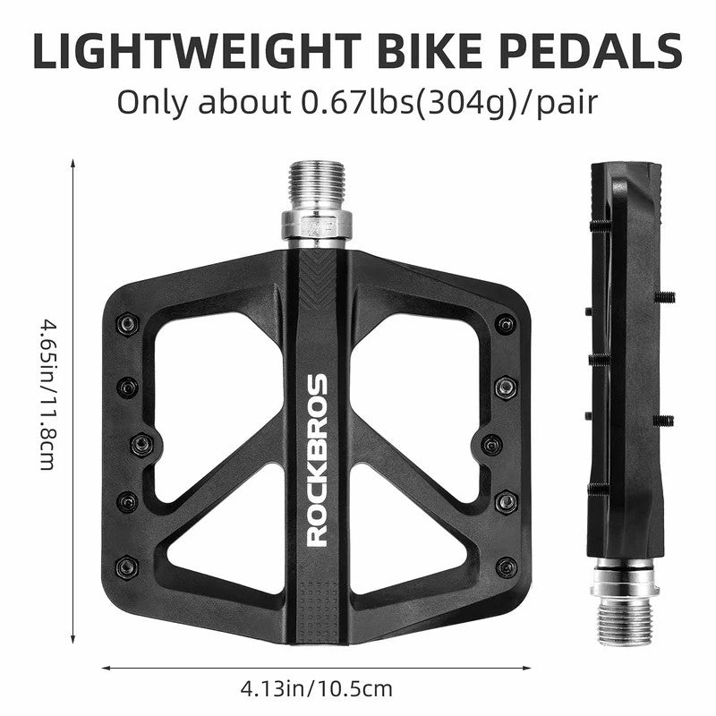 Nylon Fiber Bike Pedals 9/16 - OVERLANDERS Outfitter
