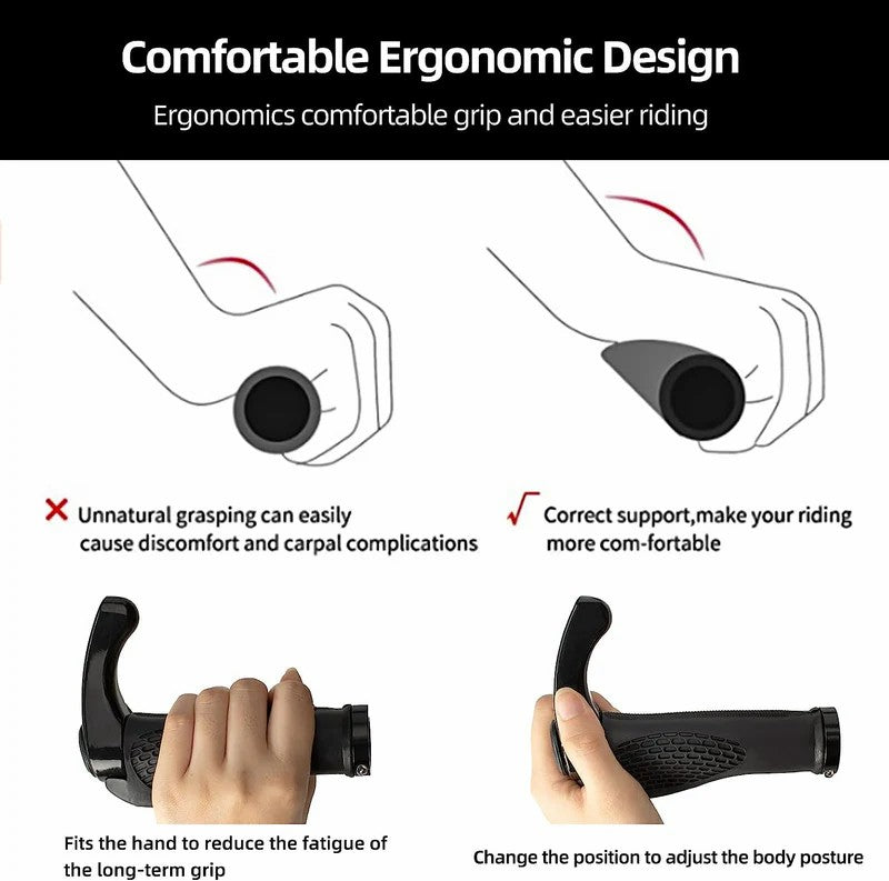 Multi-Position Comfort MTB Handlebar Grips - OVERLANDERS Outfitter