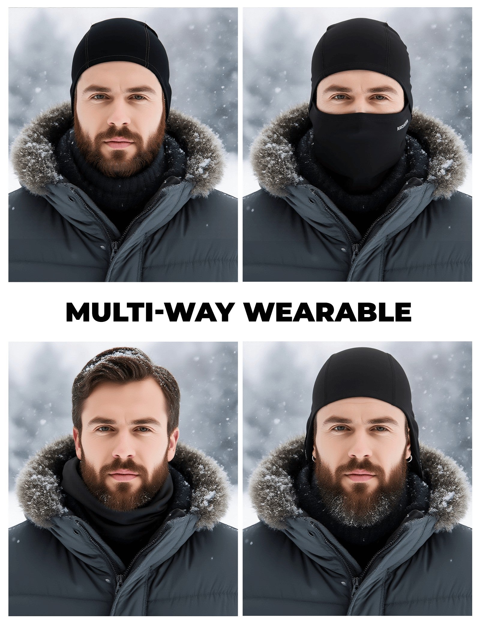 Winter Fleece Balaclava Set – 2 Pieces - OVERLANDERS Outfitter