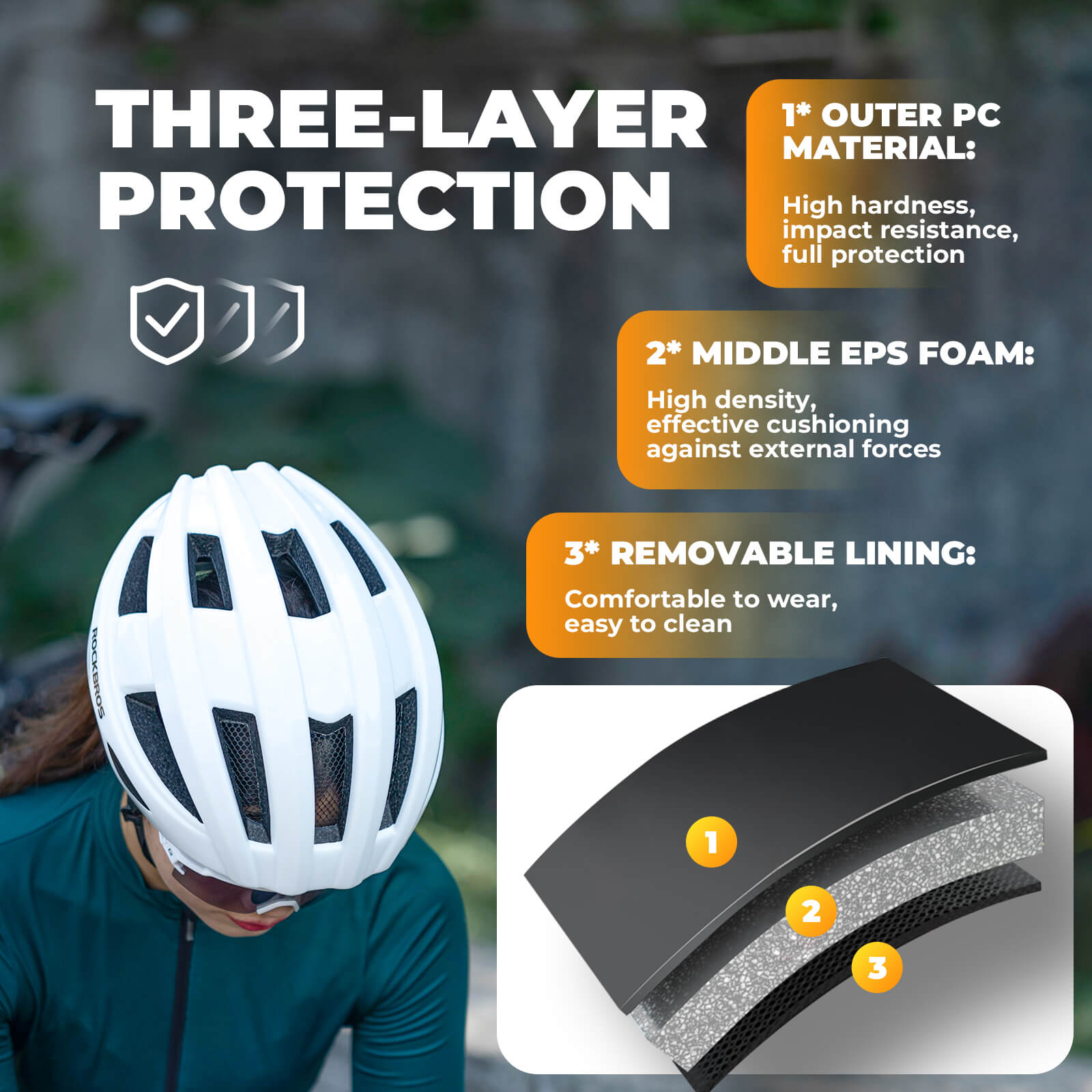Hill Bike Helmet With Rear Light - OVERLANDERS Outfitter