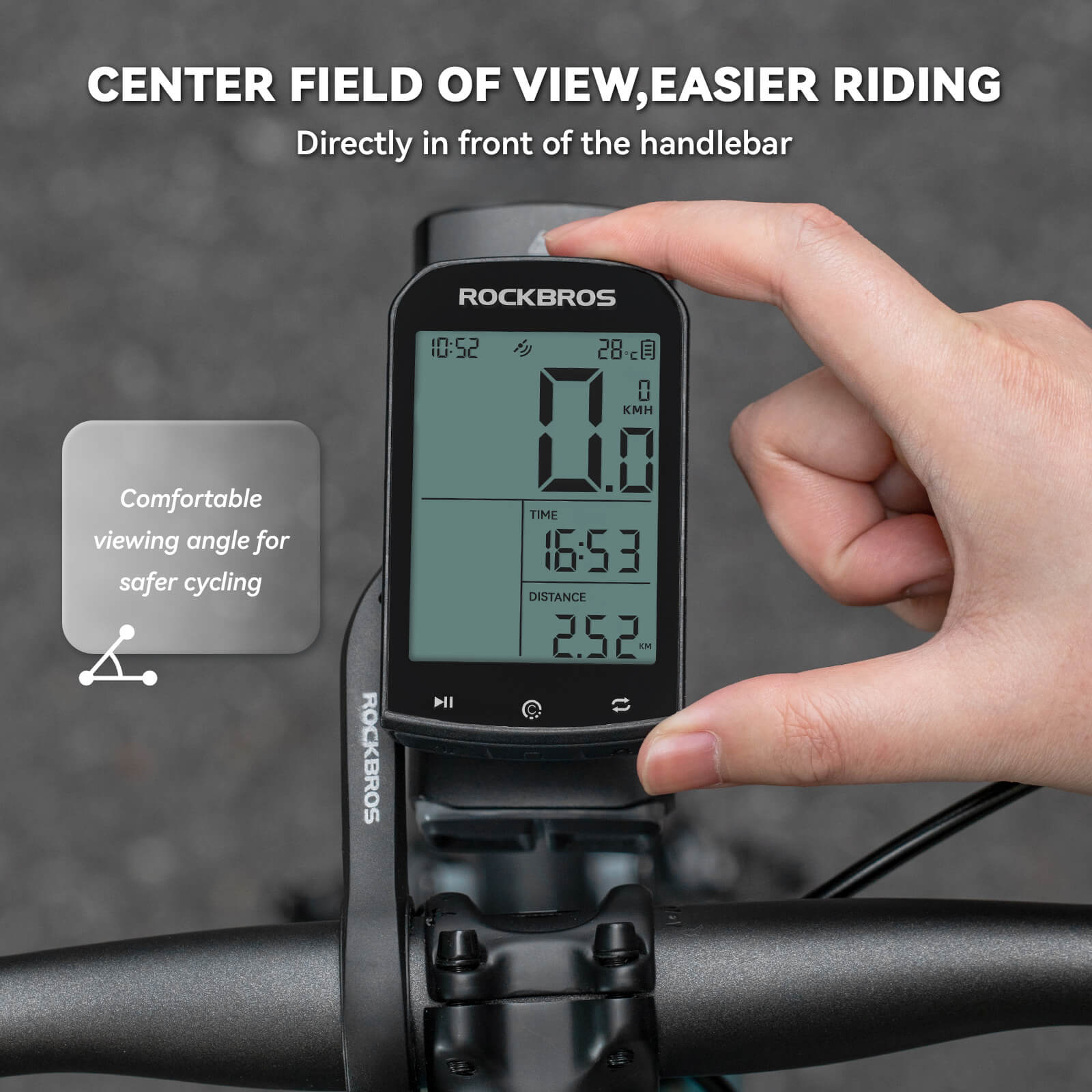 Bike Computer Mount for Round Handlebars - OVERLANDERS Outfitter