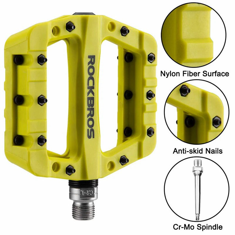 High-Speed Bearing Nylon Bike Pedals - OVERLANDERS Outfitter
