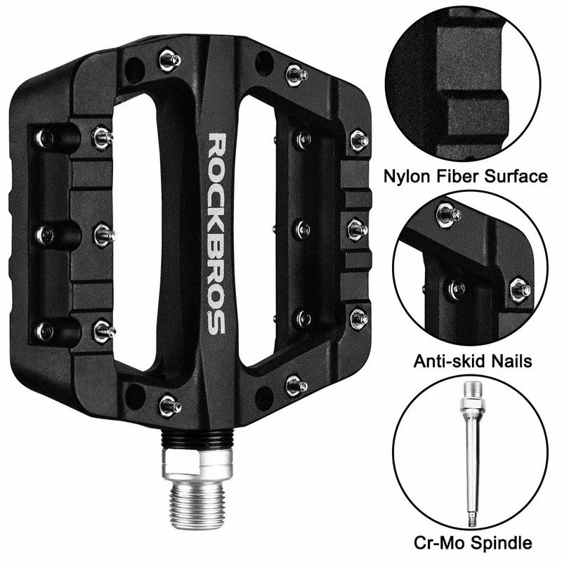 High-Speed Bearing Nylon Bike Pedals - OVERLANDERS Outfitter