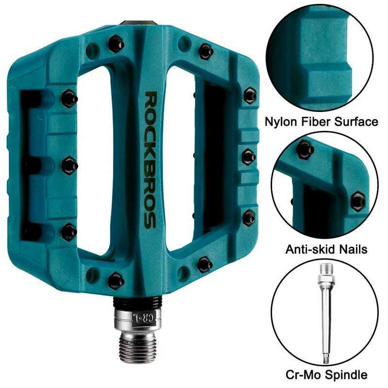 High-Speed Bearing Nylon Bike Pedals - OVERLANDERS Outfitter