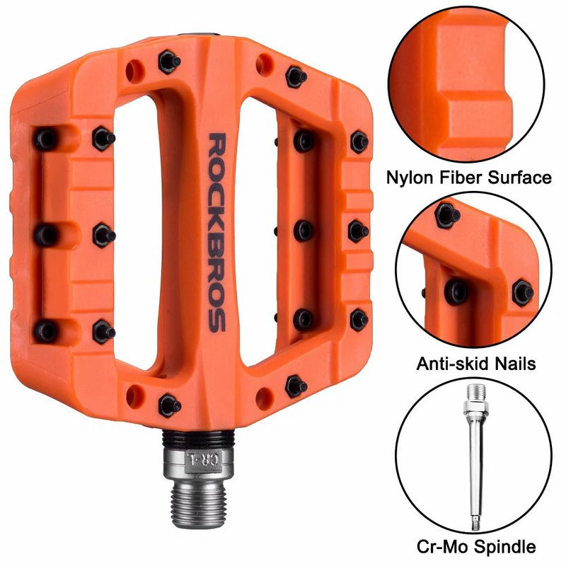 High-Speed Bearing Nylon Bike Pedals - OVERLANDERS Outfitter