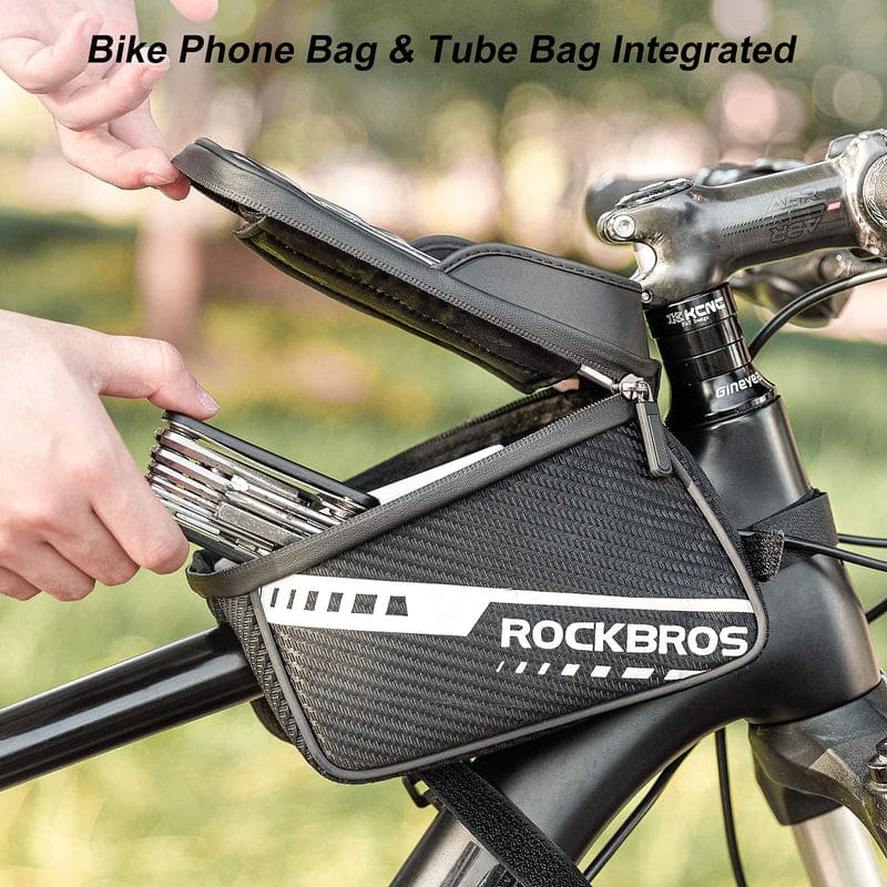Phone Holder Top Tube Bag – Under 7.5” - OVERLANDERS Outfitter