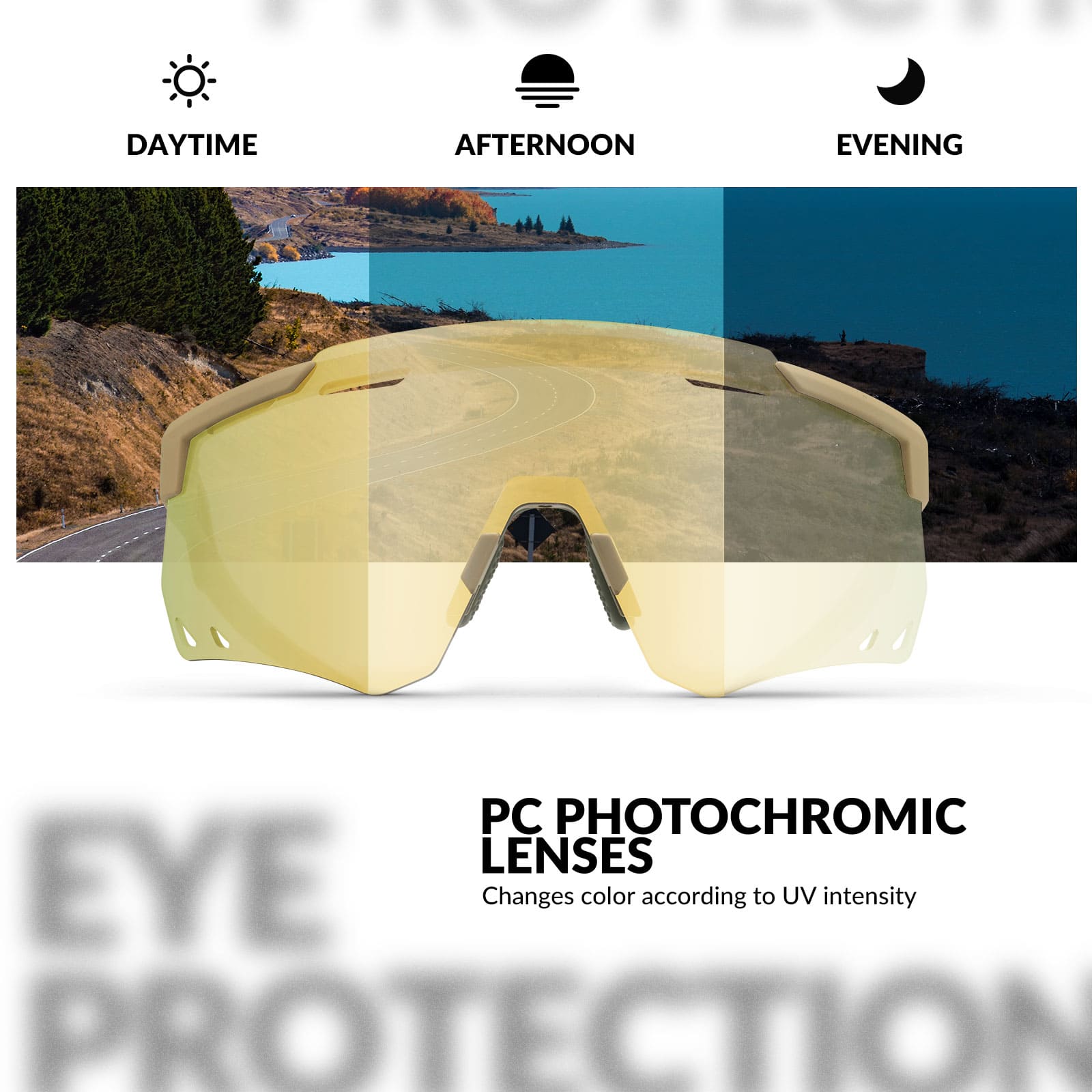 Photochromic Windproof Cycling Glasses - OVERLANDERS Outfitter