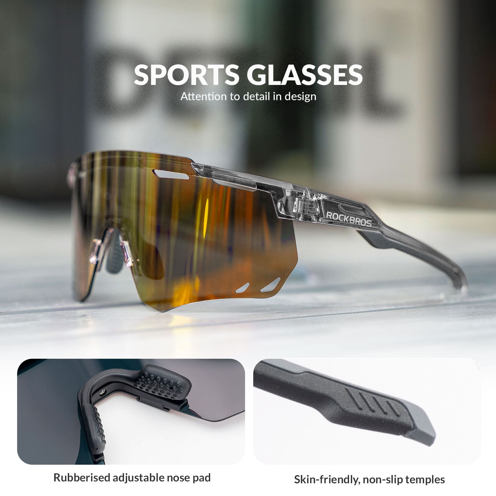 Photochromic Windproof Cycling Glasses - OVERLANDERS Outfitter