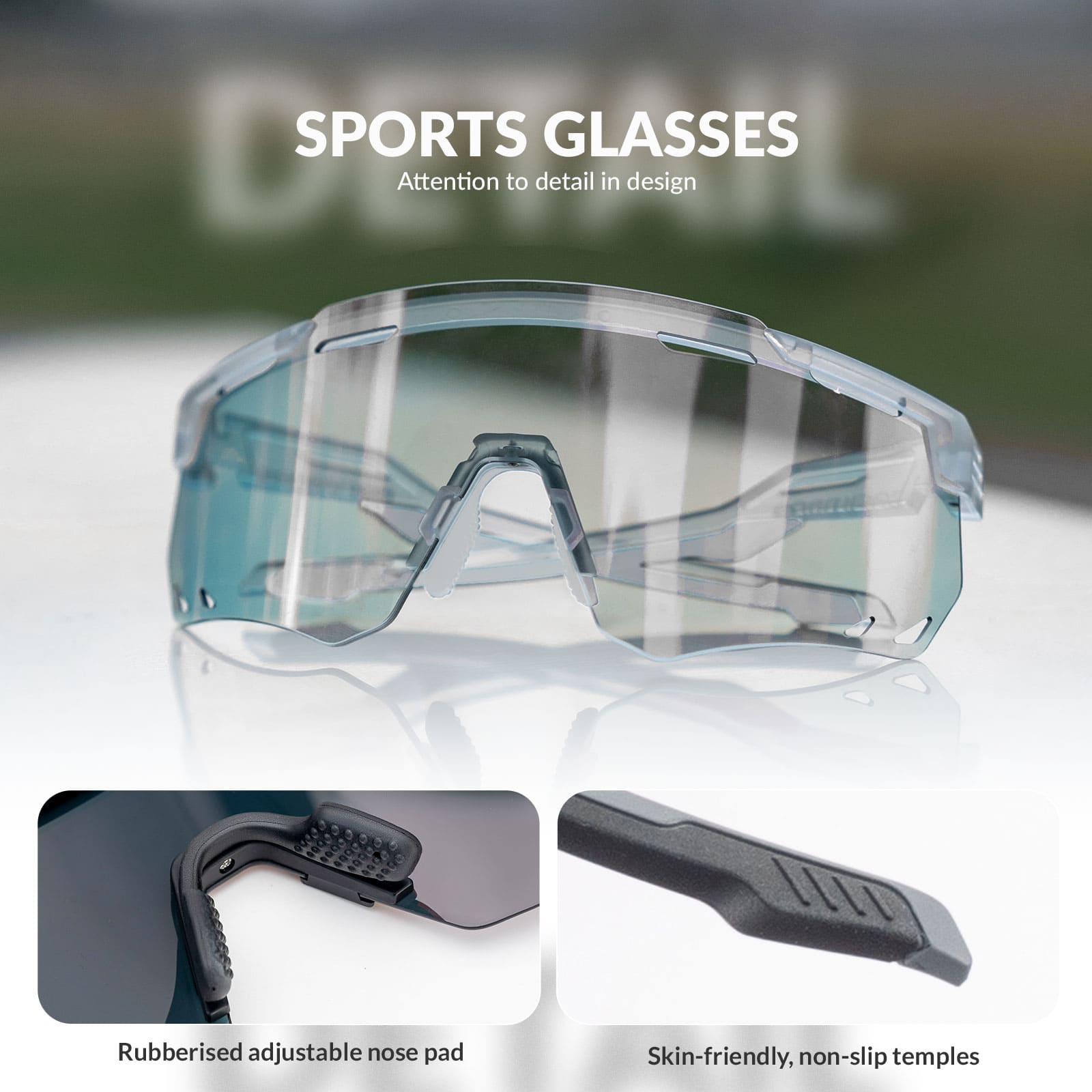 Photochromic Windproof Cycling Glasses - OVERLANDERS Outfitter