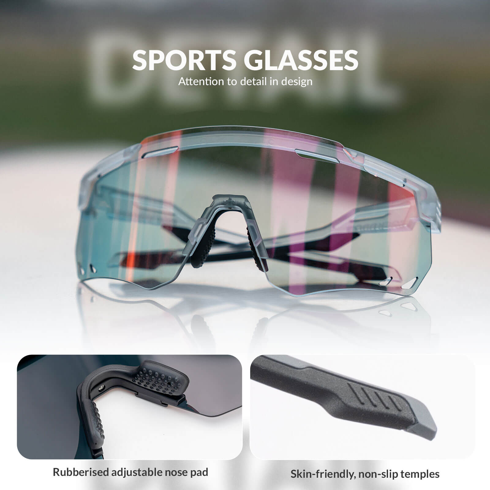 Photochromic Windproof Cycling Glasses - OVERLANDERS Outfitter