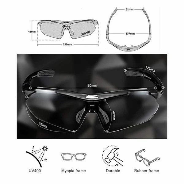 Polarized Cycling Sunglasses UV Protection - OVERLANDERS Outfitter