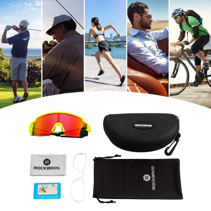 Polarized Cycling Sunglasses UV Protection Sports Eyewear - OVERLANDERS Outfitter