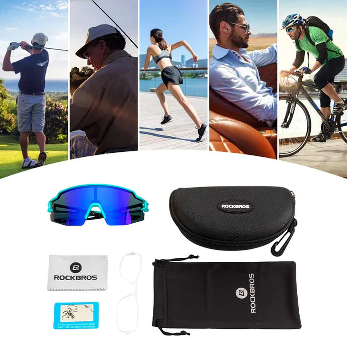 Polarized Cycling Sunglasses UV Protection Sports Eyewear - OVERLANDERS Outfitter
