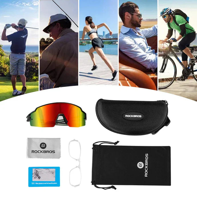 Polarized Cycling Sunglasses UV Protection Sports Eyewear - OVERLANDERS Outfitter