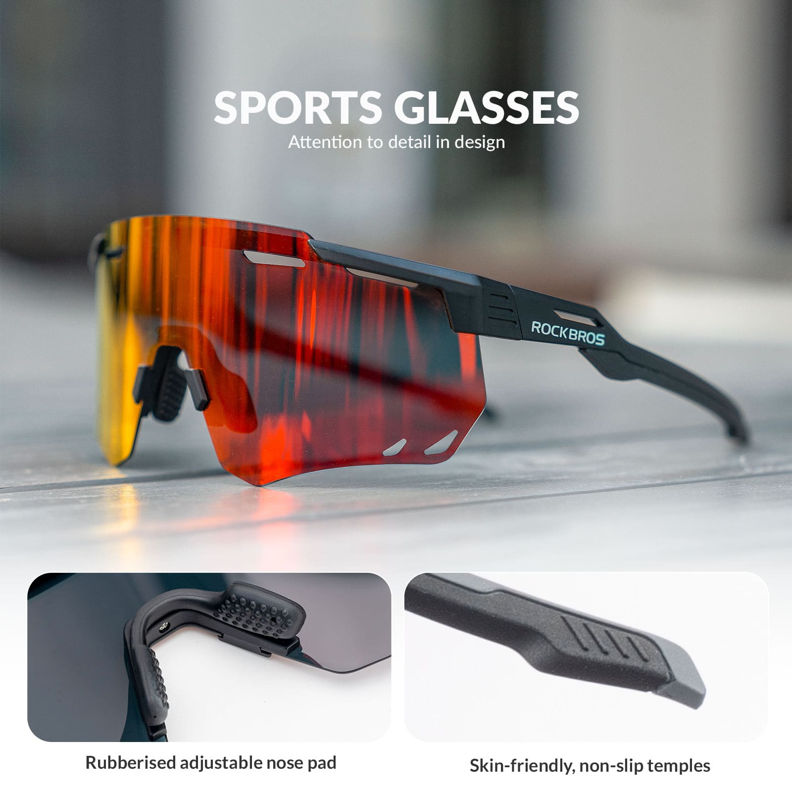 Polarized Windproof Cycling Glasses - OVERLANDERS Outfitter