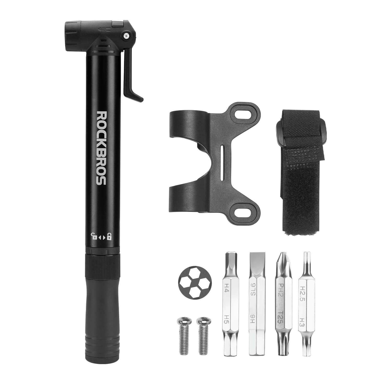 Portable Bike Pump - 80 PSI High Pressure - OVERLANDERS Outfitter