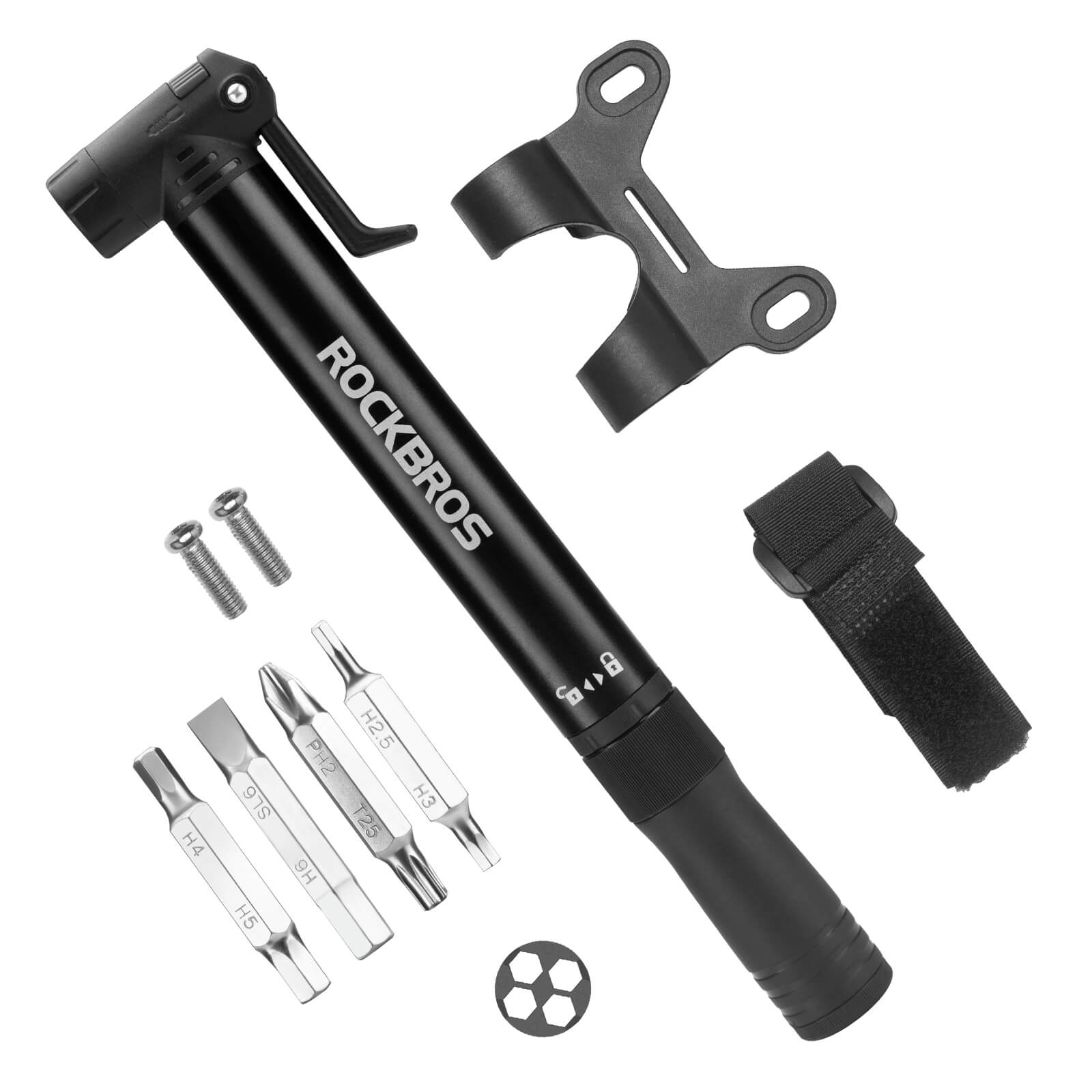 Portable Bike Pump - 80 PSI High Pressure - OVERLANDERS Outfitter