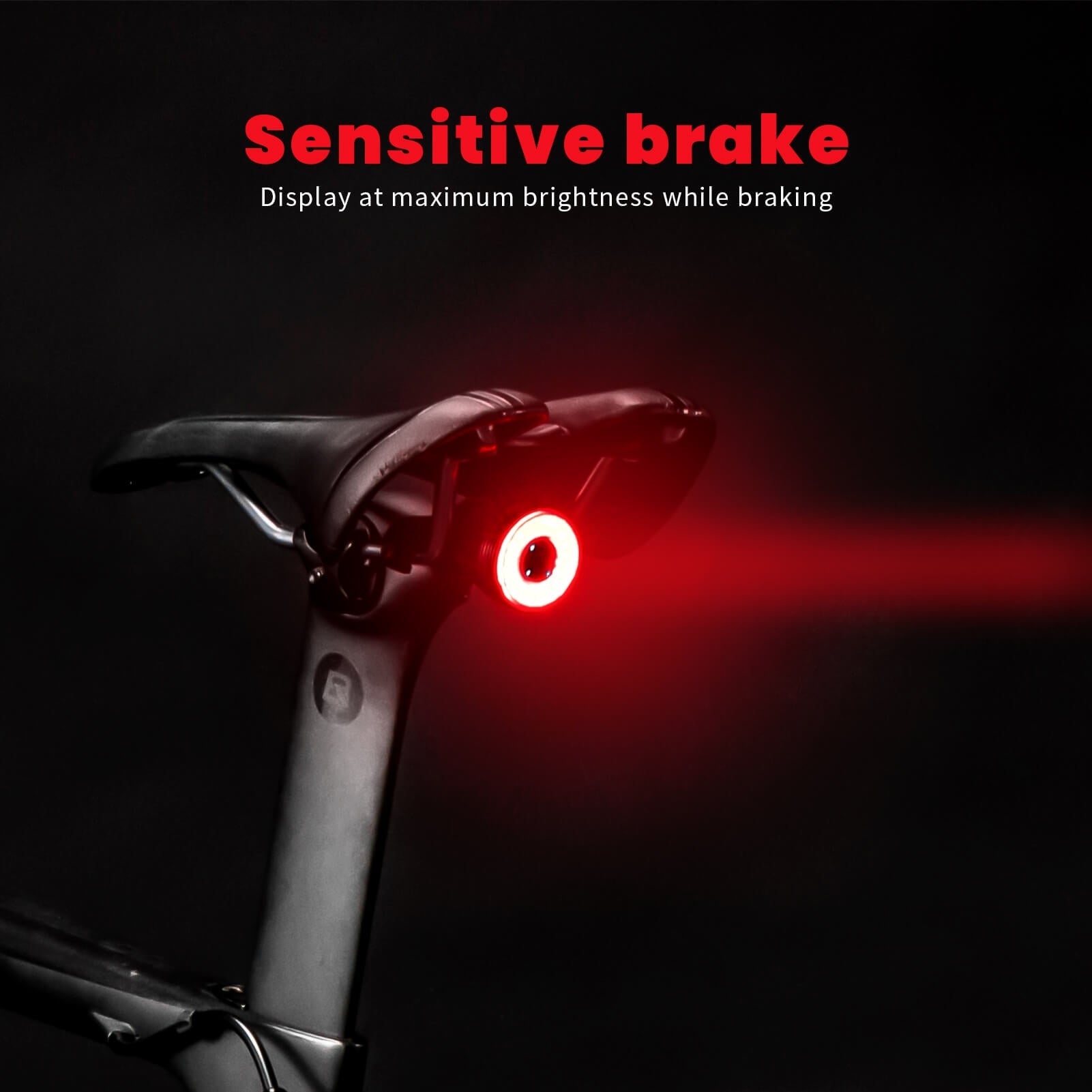 Q5 Smart Bike Tail Light with Brake Sensor - OVERLANDERS Outfitter