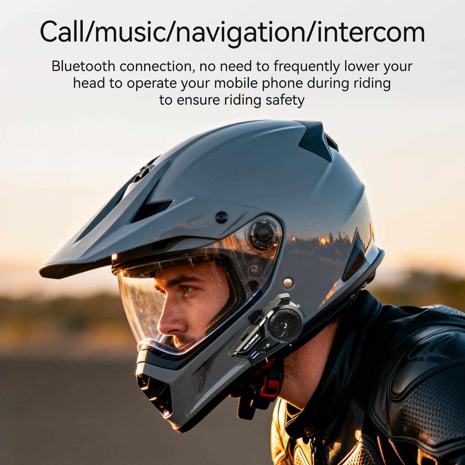 R1 Motorcycle Helmet Bluetooth Headset - OVERLANDERS Outfitter