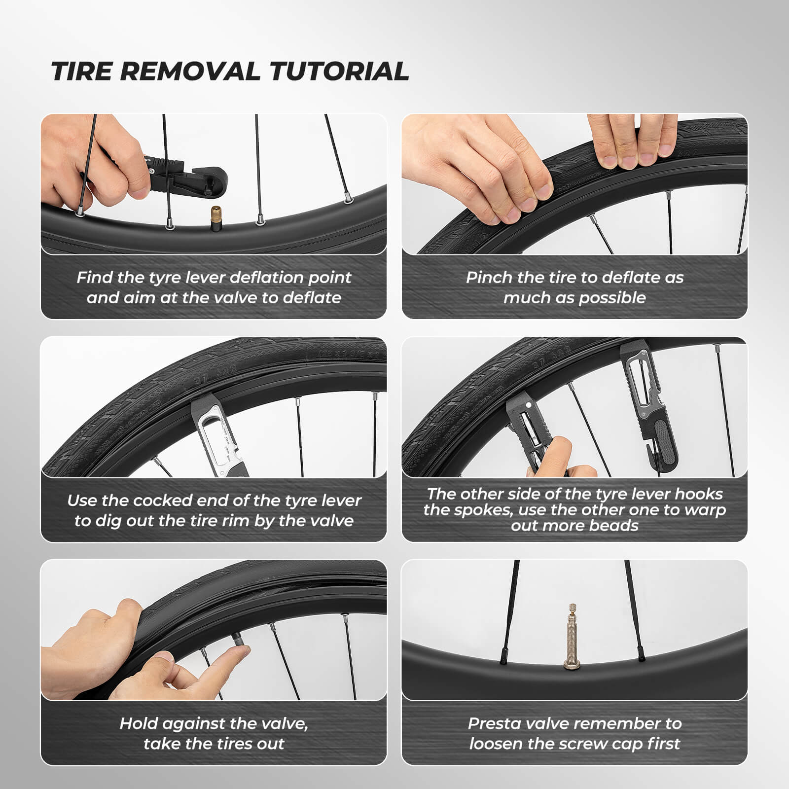 Ratchet Bike Tire Lever Set - OVERLANDERS Outfitter