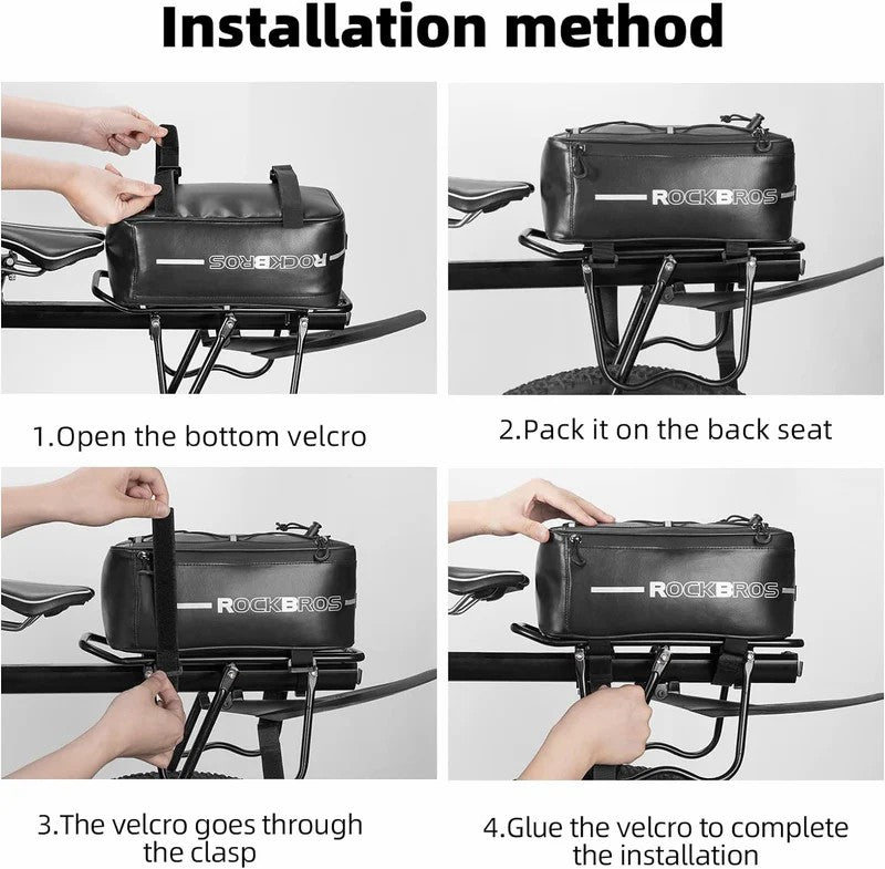 Bike Rear Rack Bag - OVERLANDERS Outfitter