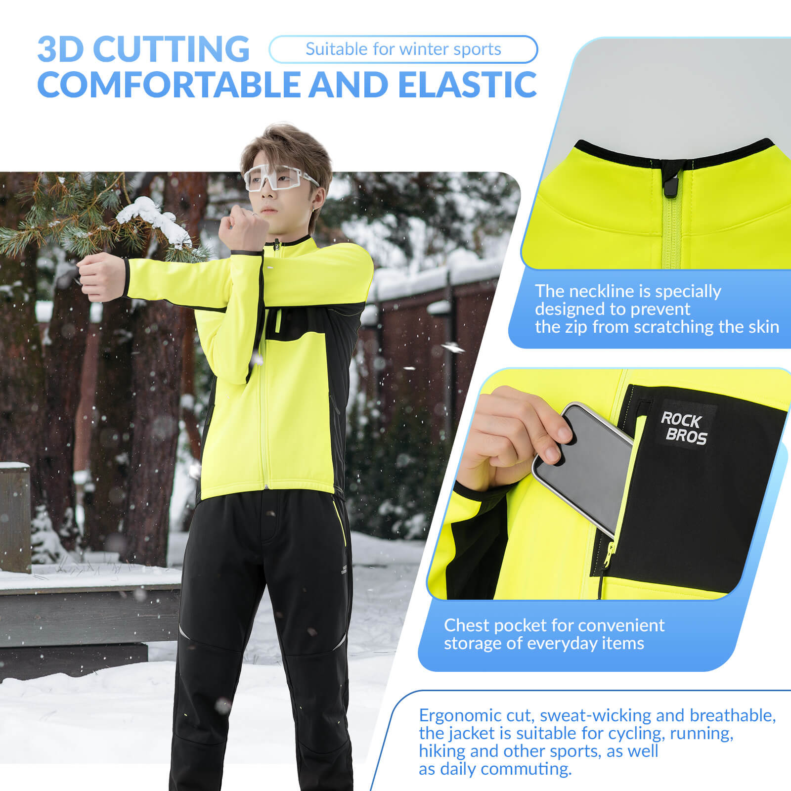 Unisex Reflective Thermal Cycling Jacket - OVERLANDERS Outfitter