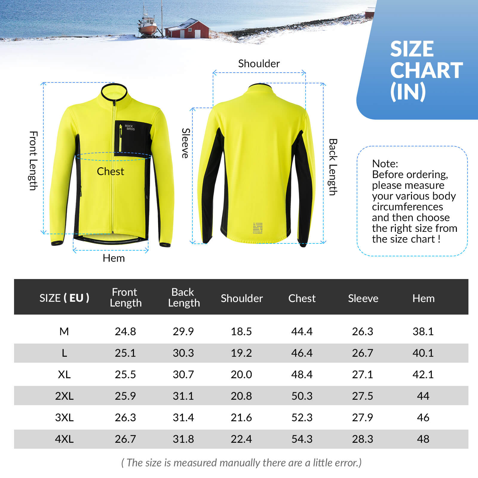 Unisex Reflective Thermal Cycling Jacket - OVERLANDERS Outfitter