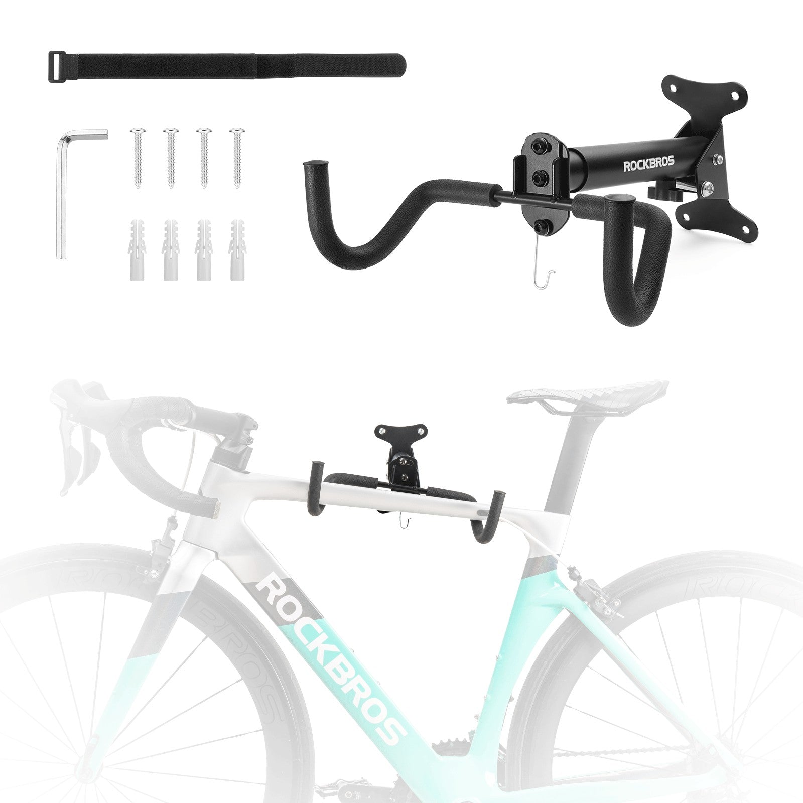 Retractable Wall-Mounted Bike Rack Space-Saving Bike Storage - OVERLANDERS Outfitter
