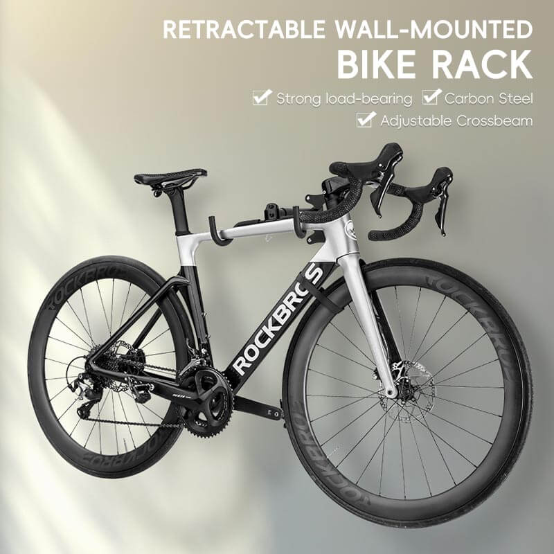 Retractable Wall-Mounted Bike Rack Space-Saving Bike Storage - OVERLANDERS Outfitter