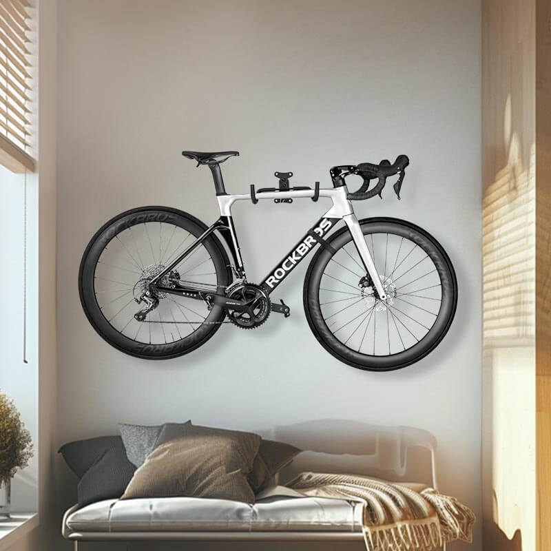 Retractable Wall-Mounted Bike Rack Space-Saving Bike Storage - OVERLANDERS Outfitter