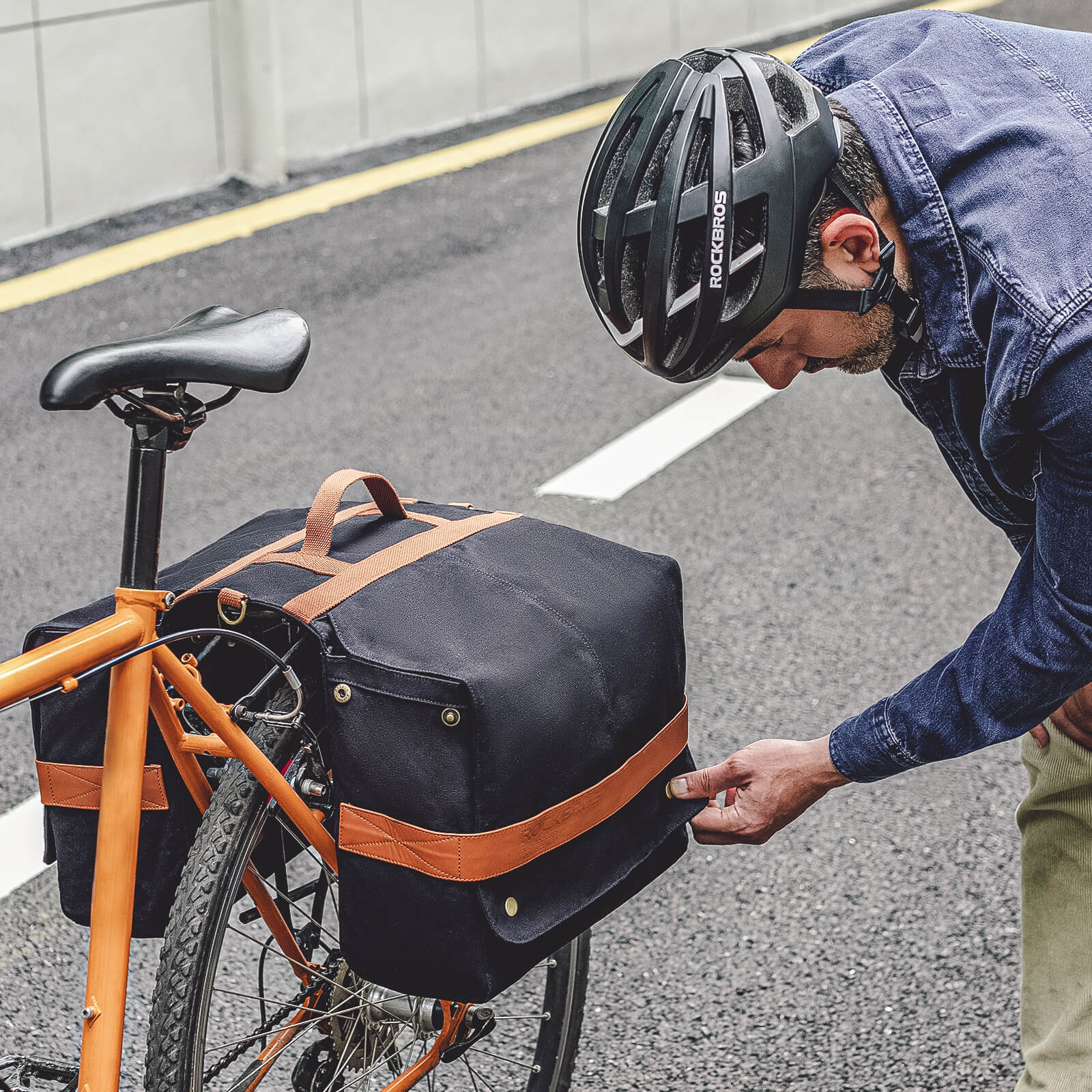Retro Bike Pannier - 27L - OVERLANDERS Outfitter