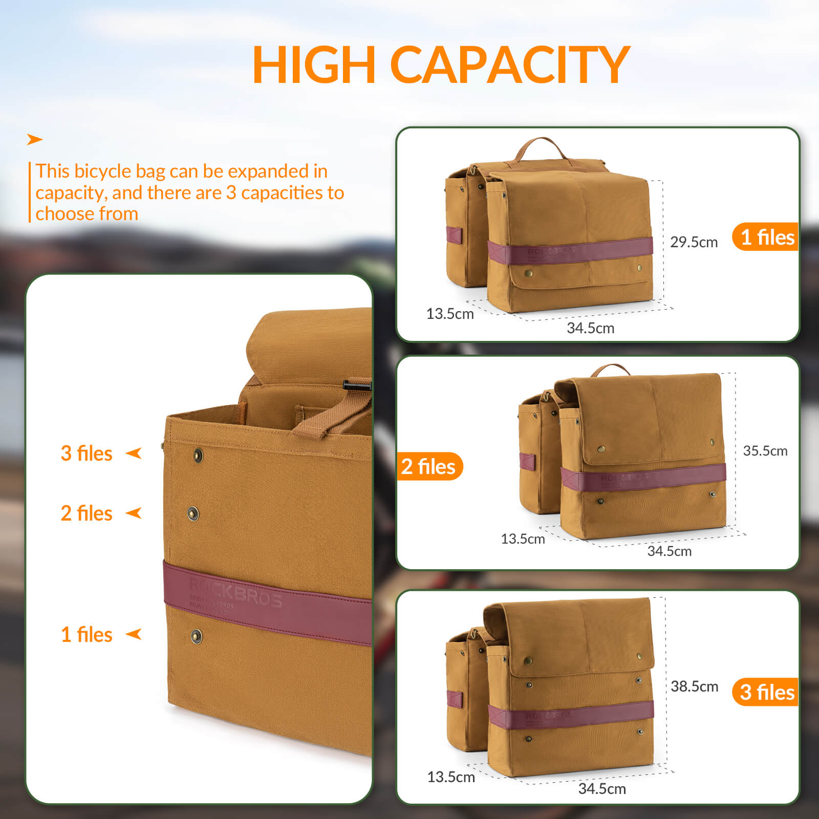 Retro Bike Pannier - 27L - OVERLANDERS Outfitter