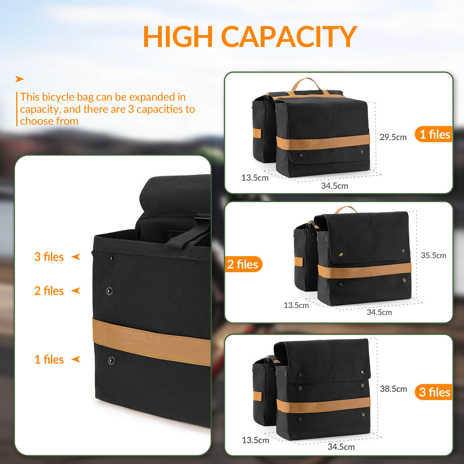 Retro Bike Pannier - 27L - OVERLANDERS Outfitter