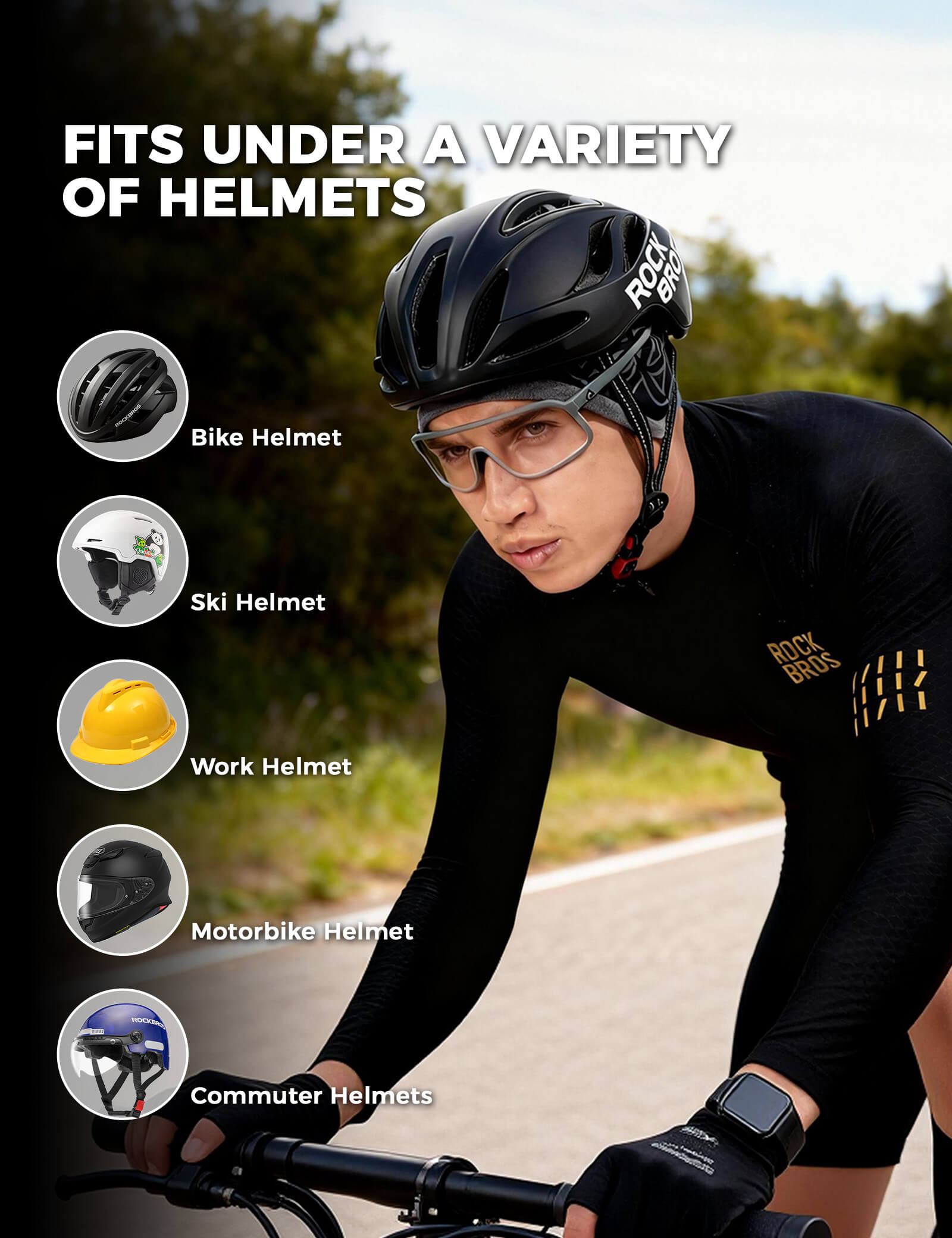 Reversible Thermal Cycling Beanie - OVERLANDERS Outfitter