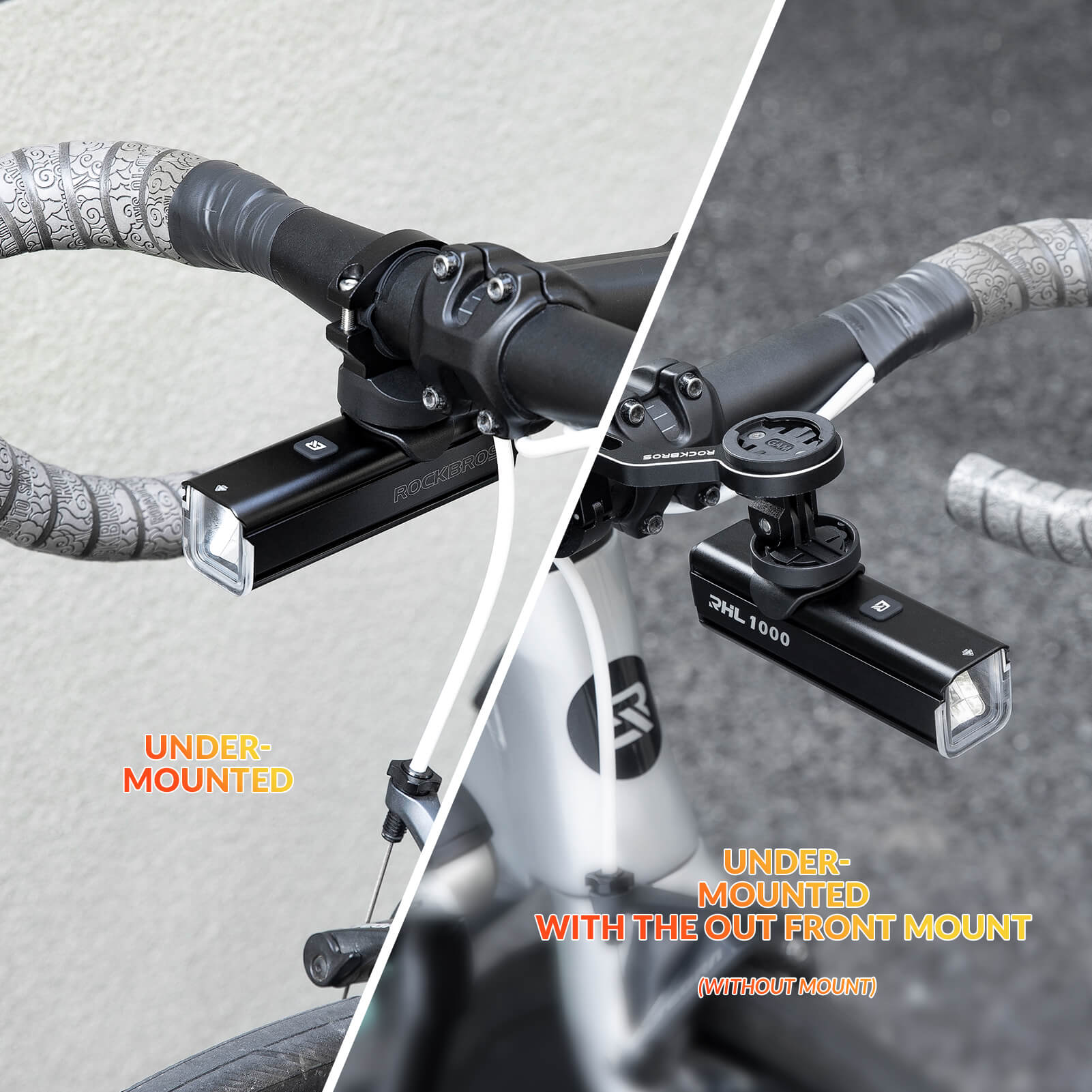 RHL1000 Bike Front Light Waterproof Bike Light - OVERLANDERS Outfitter