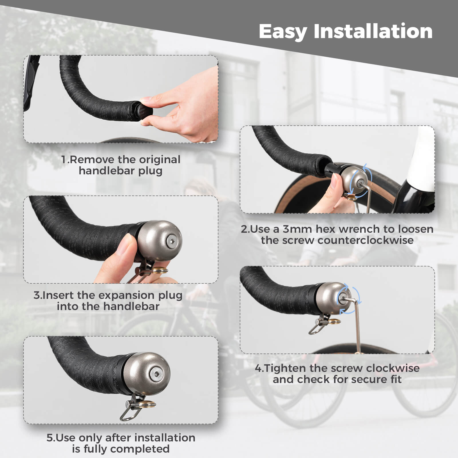 Aluminum Bike Handlebar Bell - OVERLANDERS Outfitter